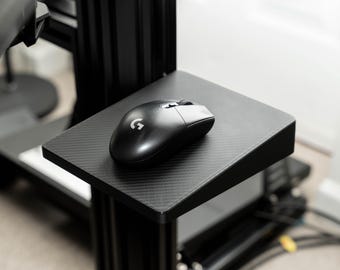 Alfombrilla de ratón plana para marco de aluminio (160 mm de ancho) / Accesorios para carreras de simulación / STL disponible