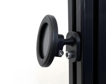 Soporte magnético para teléfono (iPhone y algunos Android) / Extrusión de aluminio serie 40 / Accesorios para simuladores de carreras