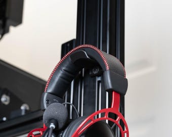 Gancho para auriculares para soporte de perfil de aluminio para simuladores (compatible con la serie 40) / Accesorios de carreras de simulación