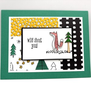 Wild For You | Handmade Card | Camping Outdoors | Fox