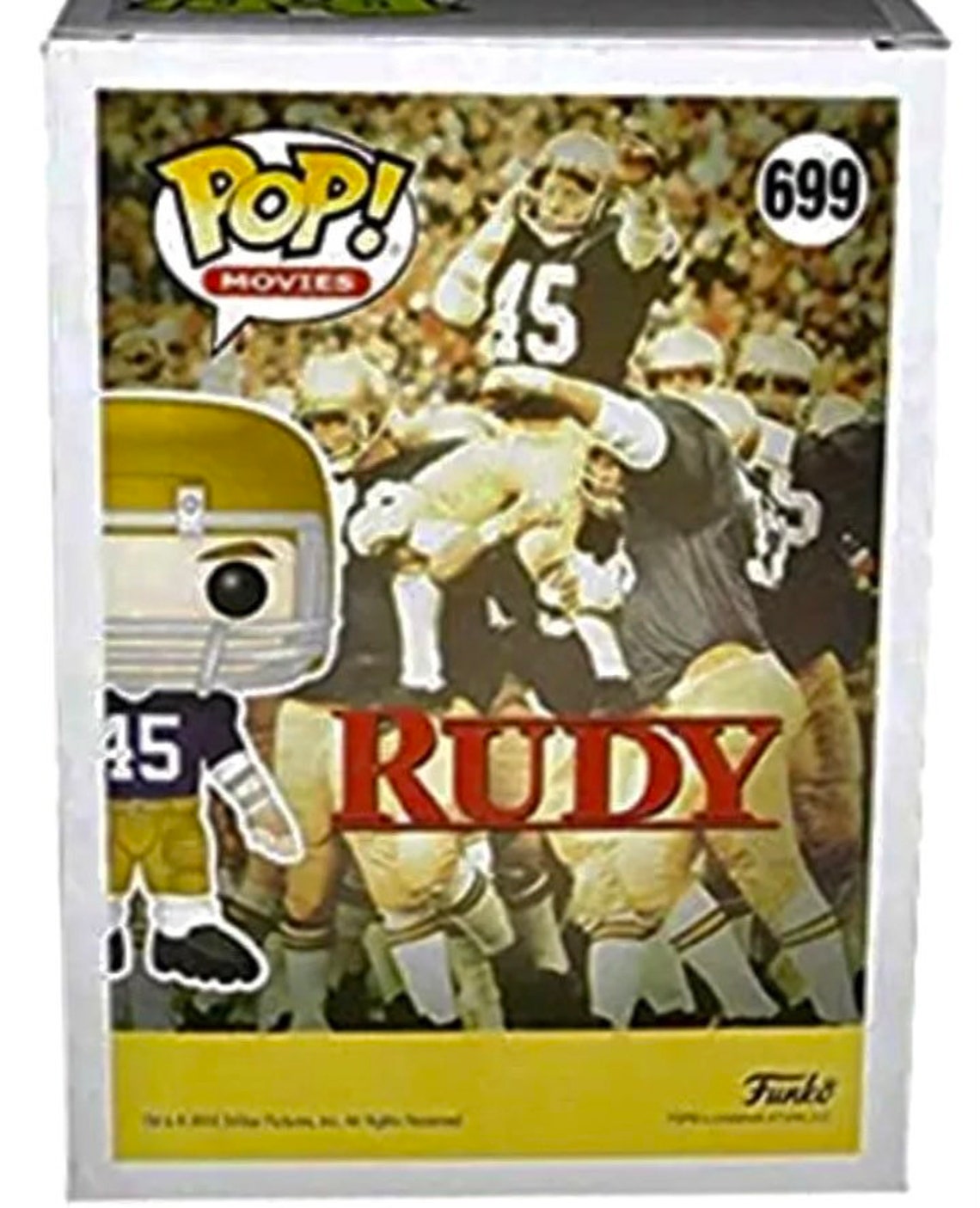 Rudy Ruettiger Signed & Inscribed RUDY Movie Funko Pop 699 | Etsy