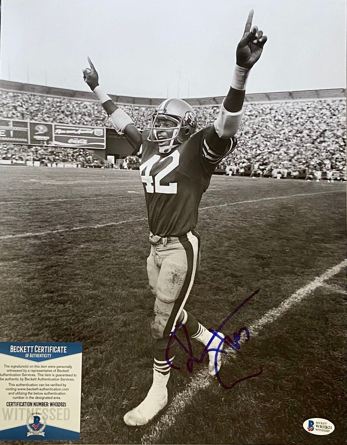 Ronnie Lott Super Rare Amazing 11x14 Iconic Photo Four Time | Etsy