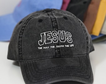 JESUS Baseball Cap, Stickerei JESUS Hat