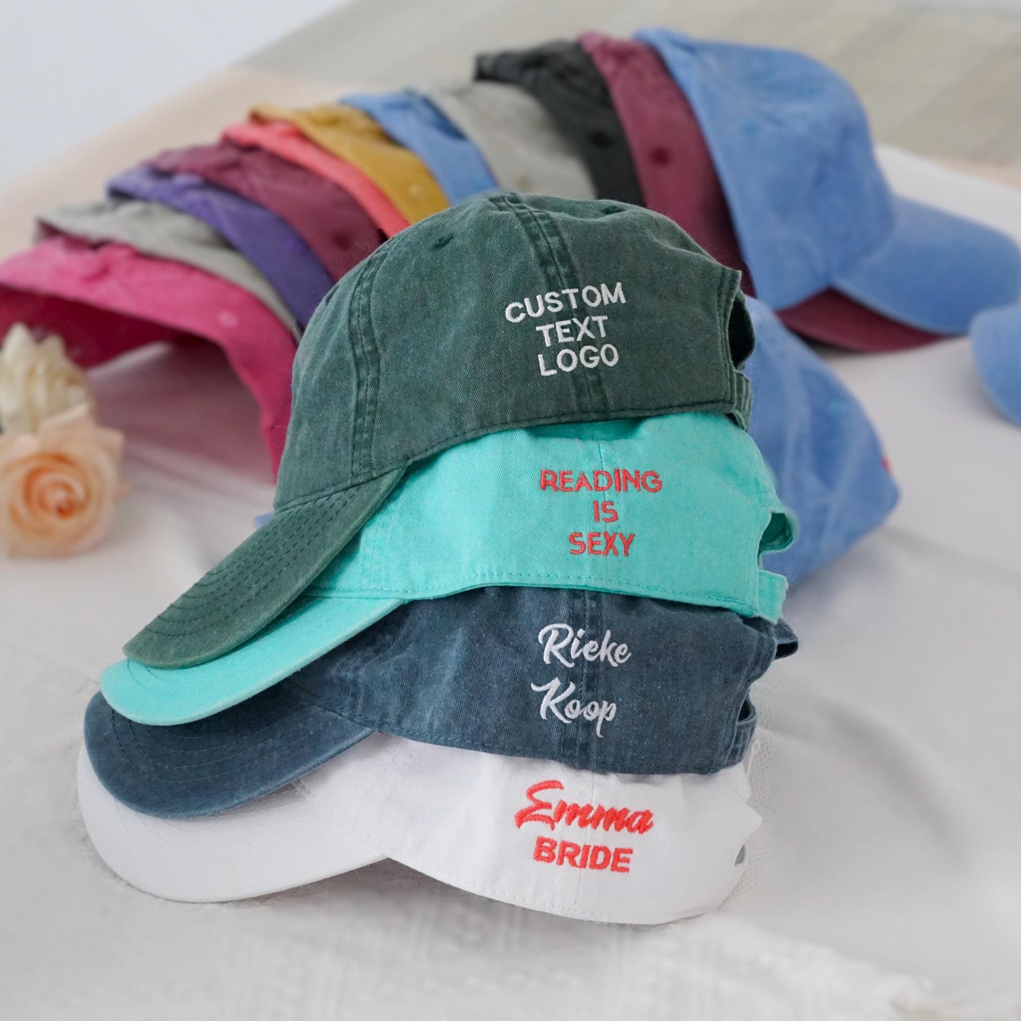 Custom Side Embroidery Baseball Hat: Personalized Unisex Caps