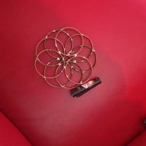 Bague Tensor Fleur de Vie 111 Hz