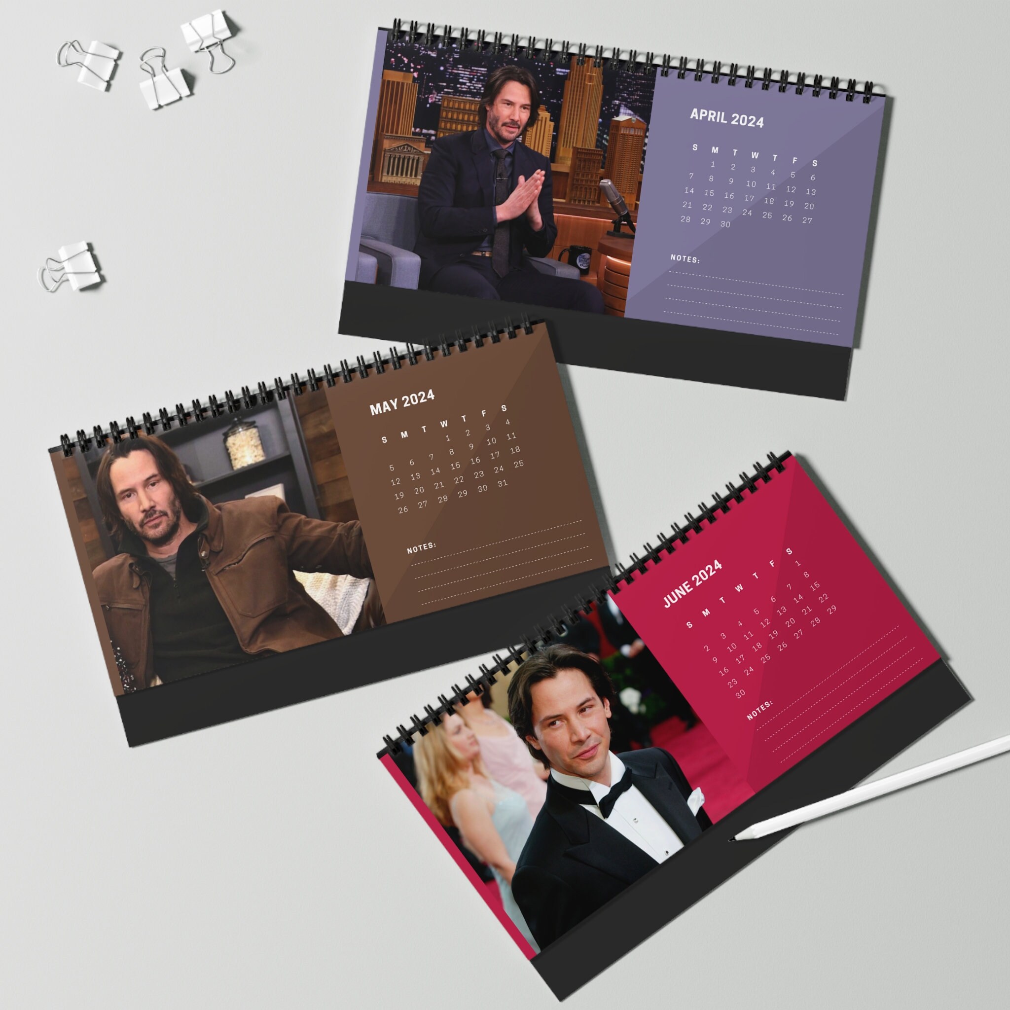 keanu-reeves-desk-calendar-2024-sold-by-cure-real-life-sku-3765059
