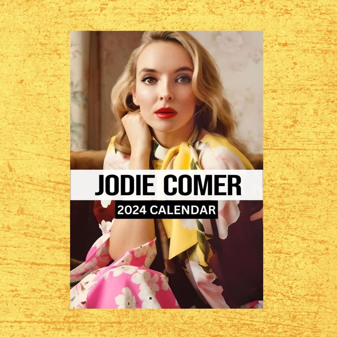 Jodie Comer Calendar 2025 Wall Calendar Gift for Her Etsy Singapore