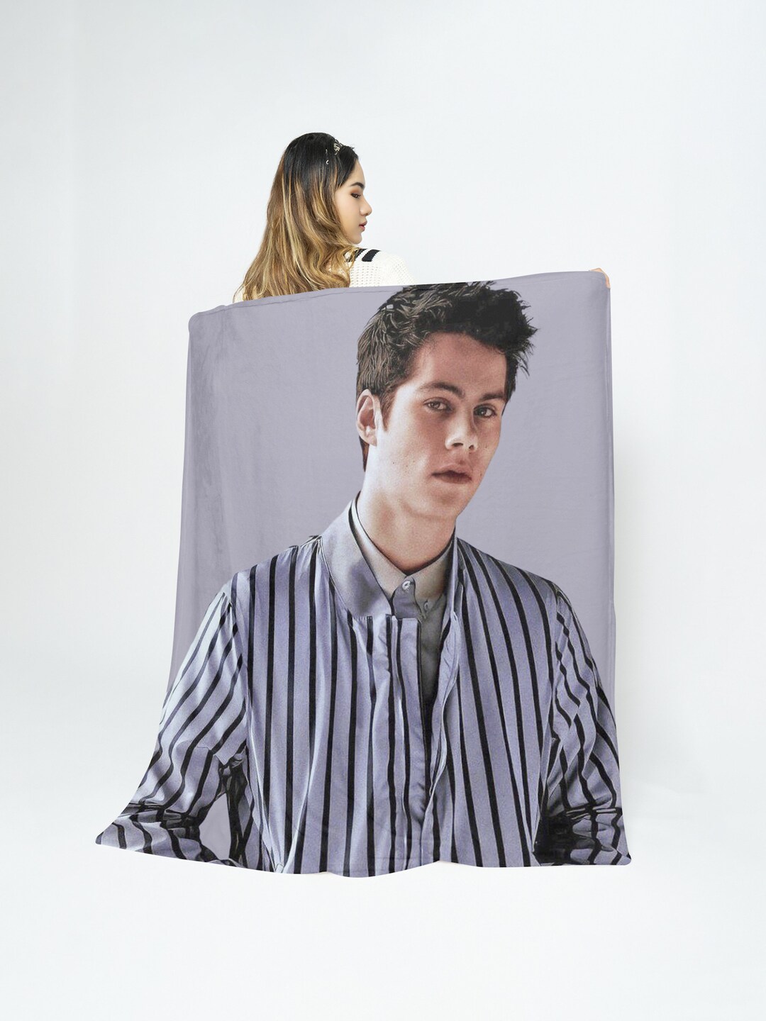 Dylan Obrien Blanket Etsy