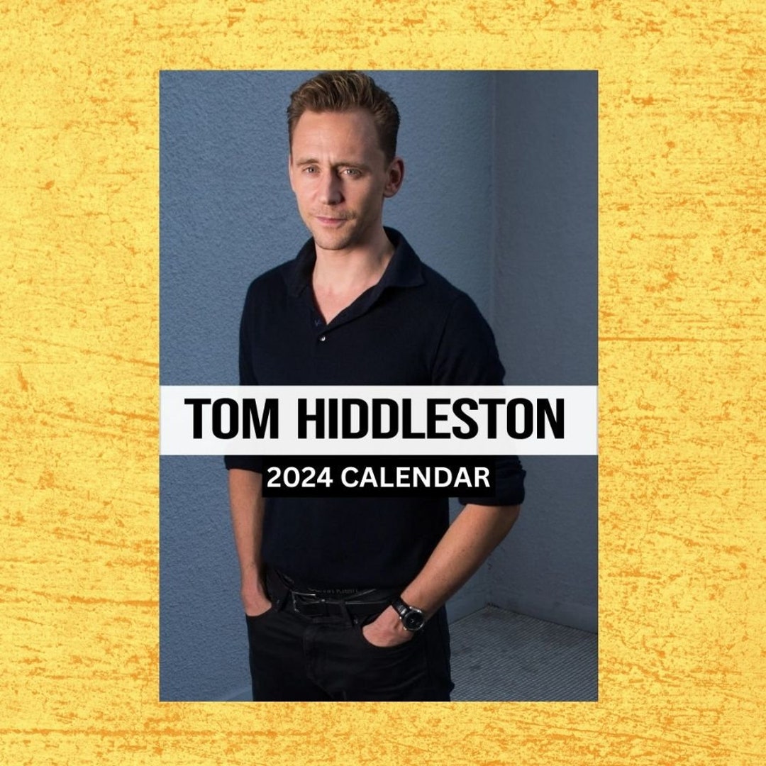Tom Hiddleston Calendar 2025 Wall Calendar Gift for Her Etsy