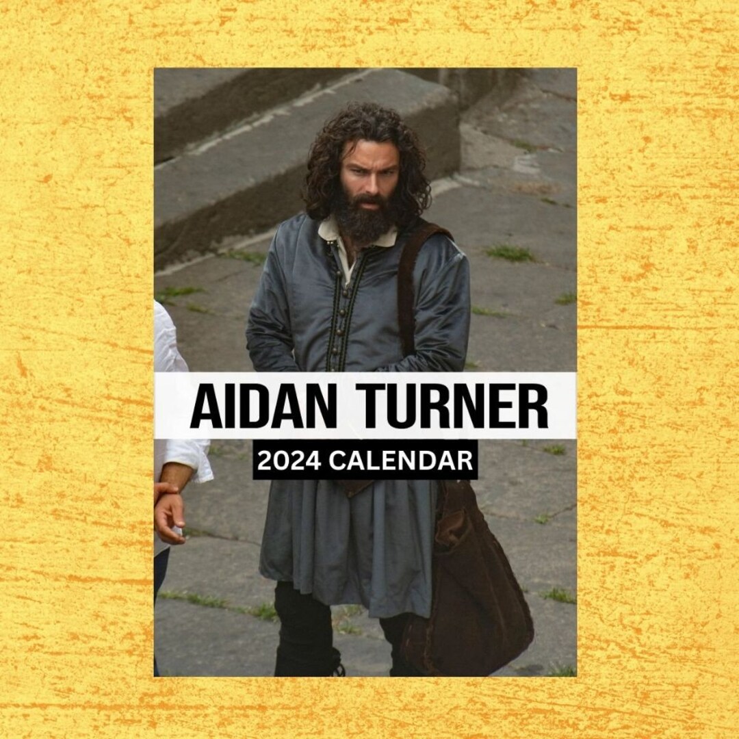 Aidan Turner Calendar 2024 Wall Calendar Gift for Her Etsy Australia