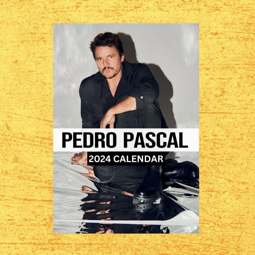 Pedro Pascal Calendario 2025 / Calendario de pared / Regalo Etsy México
