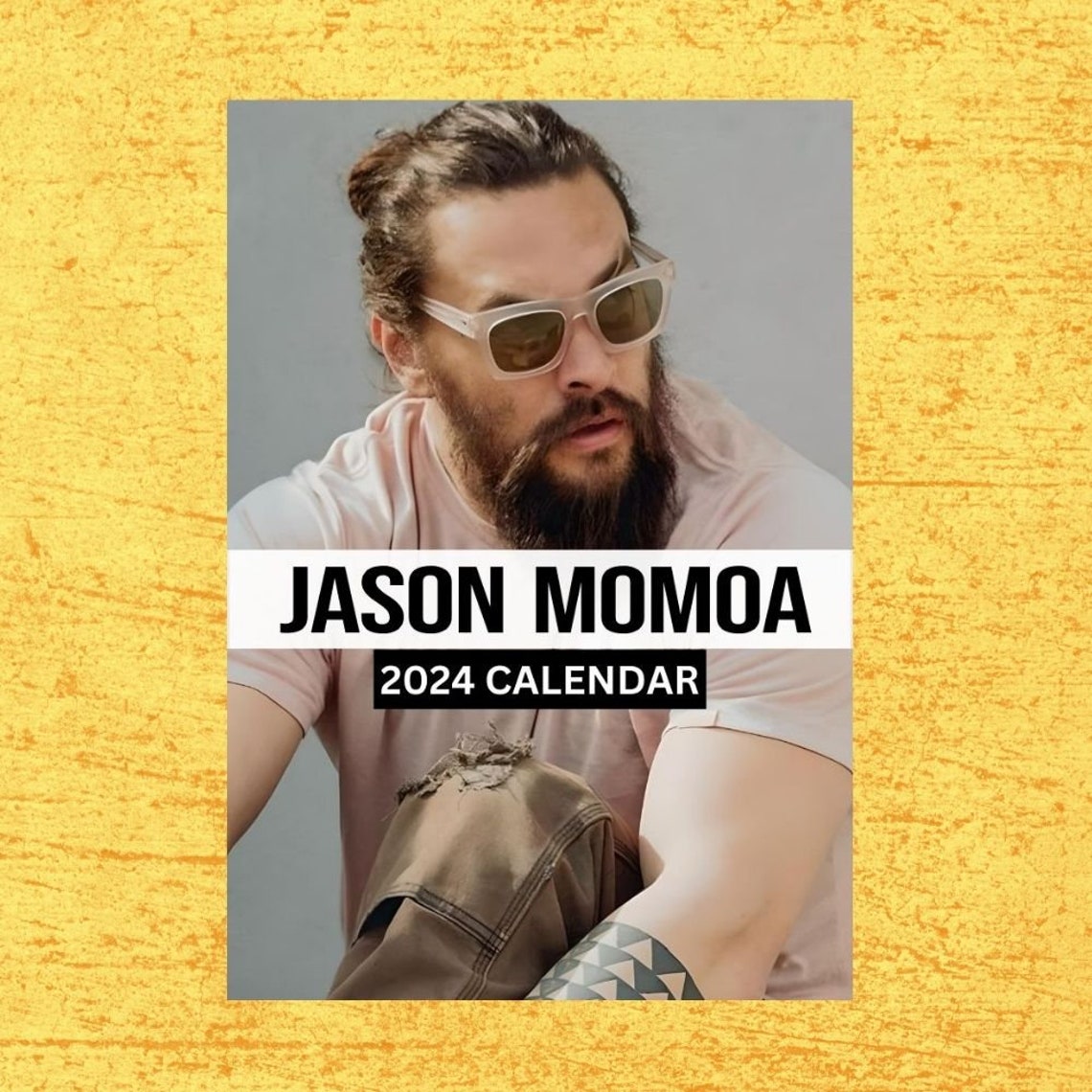 Jason Momoa Calendar 2024 Vol 2 Wall Calendar Gift for Her Etsy
