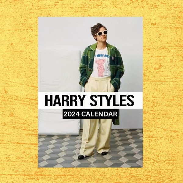 2024 Harry Styles Calendar Etsy Australia