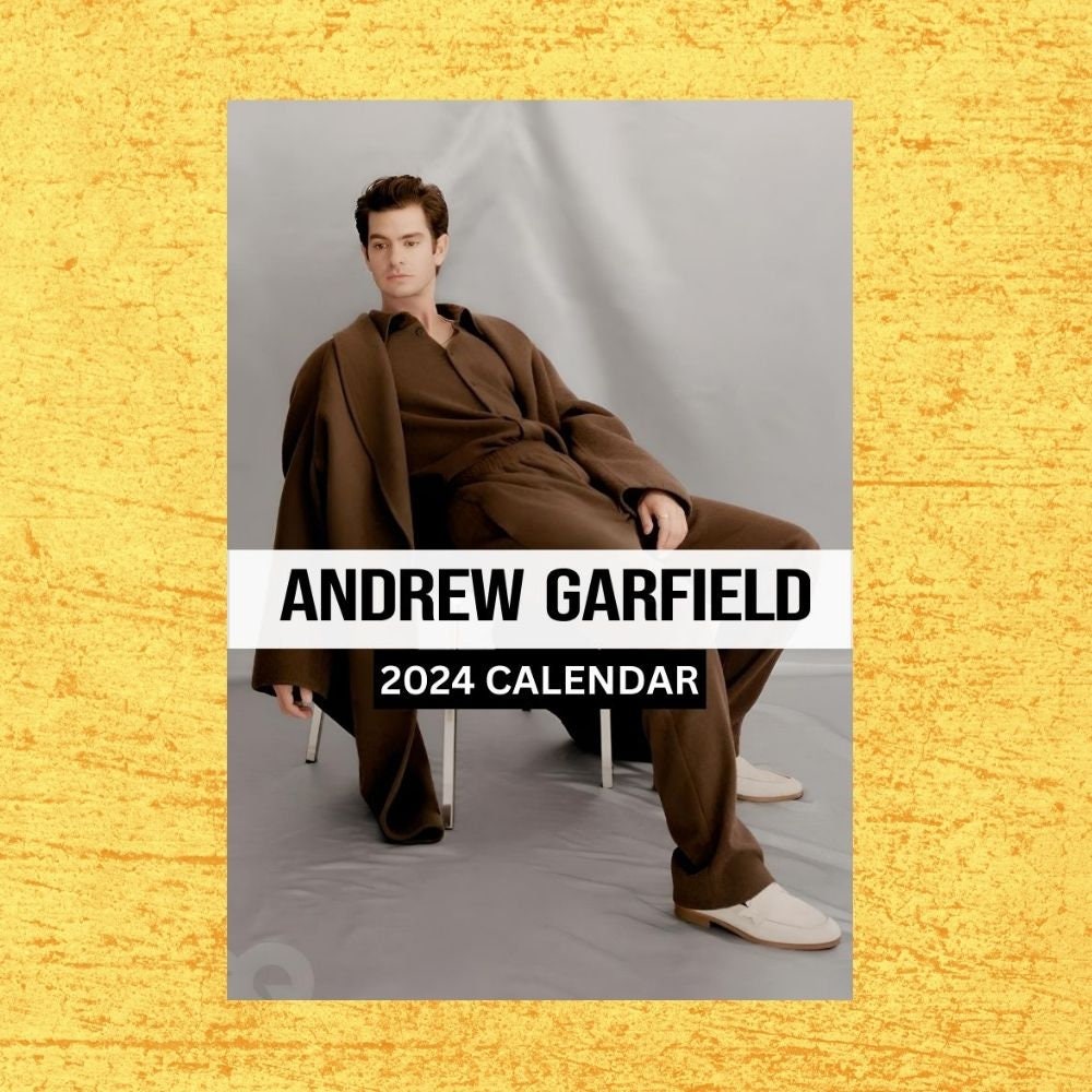 Andrew Garfield Calendar 2024 vol 2 Wall Calendar Gift Etsy Portugal