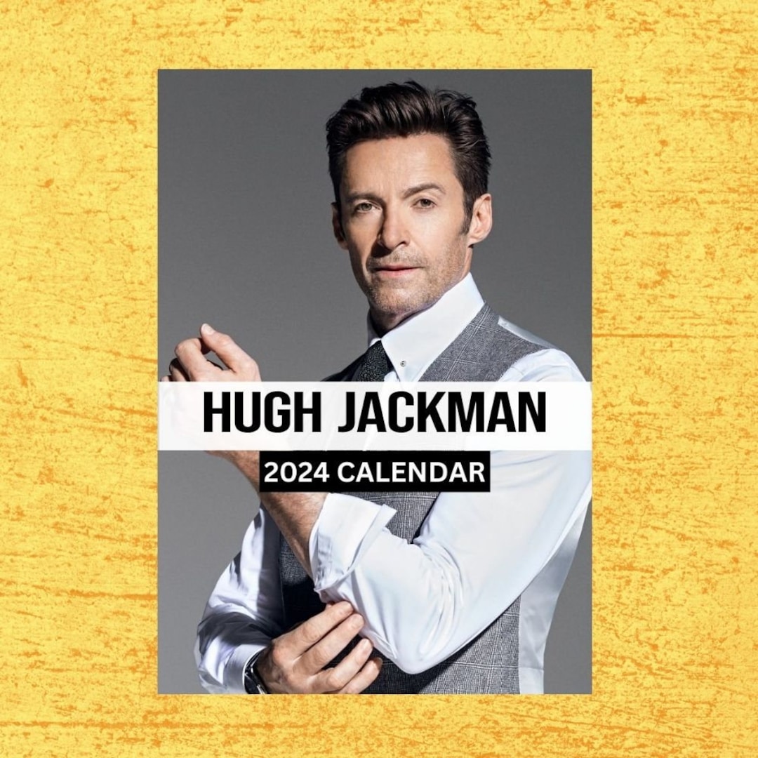 Buy Hugh Jackman Calendar 2024 Wall Calendar Gift for Her Online in