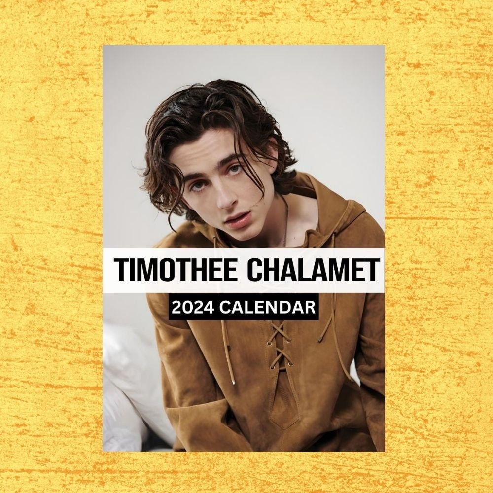 Timothee Chalamet Oscars 2024 Calendar Jane Jacklyn