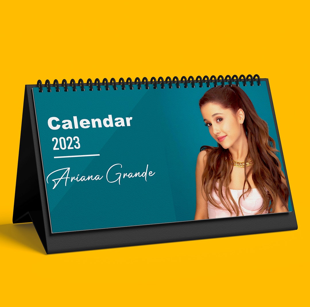 2023 Ariana Grande Desk Calendar - Etsy