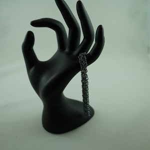 Handmade Anodized Aluminum Vipera Berus Chainmaille Bracelet