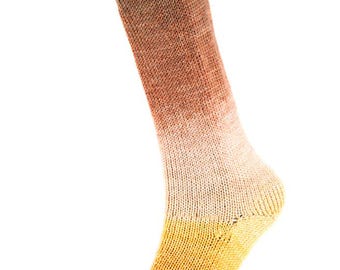 Laines du Nord Sock Yarn – Harmonious No.12, Toast Cocoa Ecru