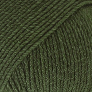 May include: A skein of dark green yarn.