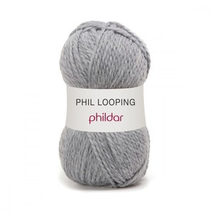 Chunky itch free knitting yarn, Phil Looping, Budget yarn, 100g/163m, 3 oz./178 yards
