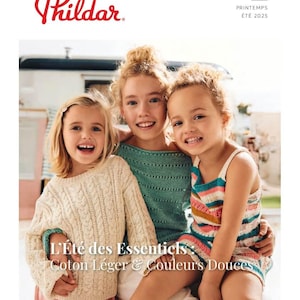 Phildar Strickheft Nr. 256 – 26 Strickanleitungen für Kids