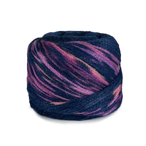 Suéter de una sola madeja, hilo de tejer mezcla de lana Merino, 10.8 oz./820 yardas 300g/750 m, hilo auto-rayado, FASHION JACQUARD col. 7, grueso