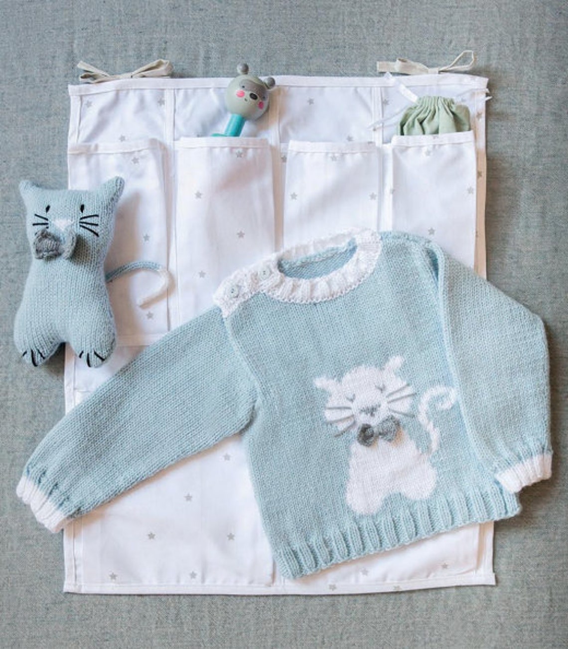 Livre De Tricot "Tricot Bébé - 50 Modèles De Layette" - Marie Claire / Phildar - Occasion