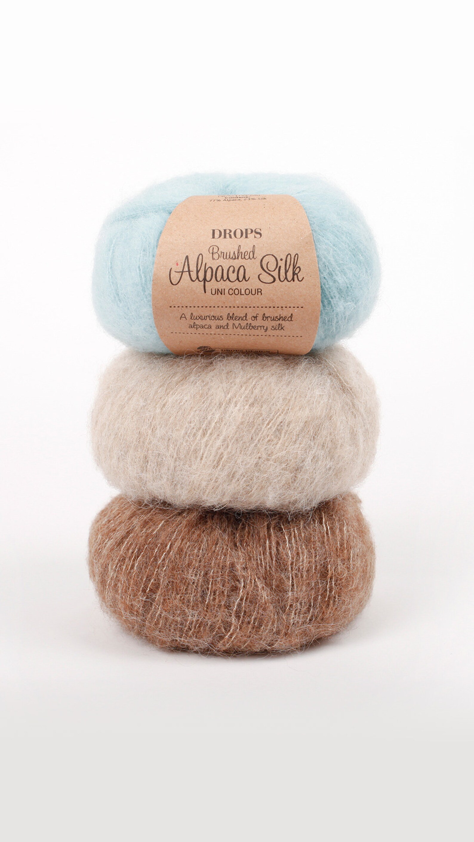 Купить Пряжу Brushed Alpaca Silk