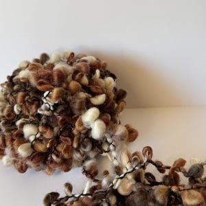 Multicolor Boucle Merino Strickgarn, Chunky Wolle