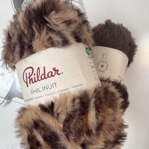 Phil INUIT grof polyestergaren, zacht en pluizig, 100 g