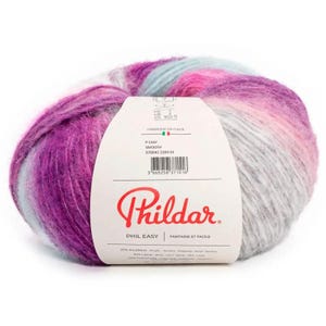 Wool blend yarn, Phil Easy Smooth, One ball sweaters for kids