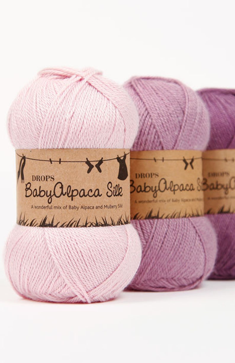 DROPS Baby Alpaca Silk yarn Drops yarn Etsy