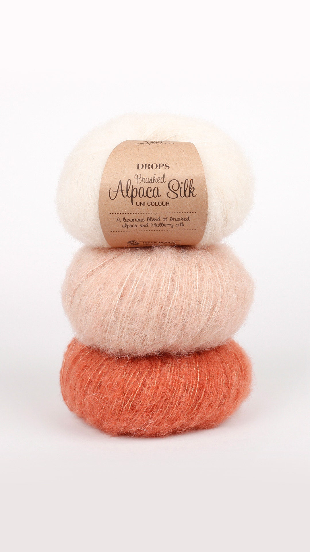 ♥ Laine mohair (kidsilk) et soie - DROPS kid-silk