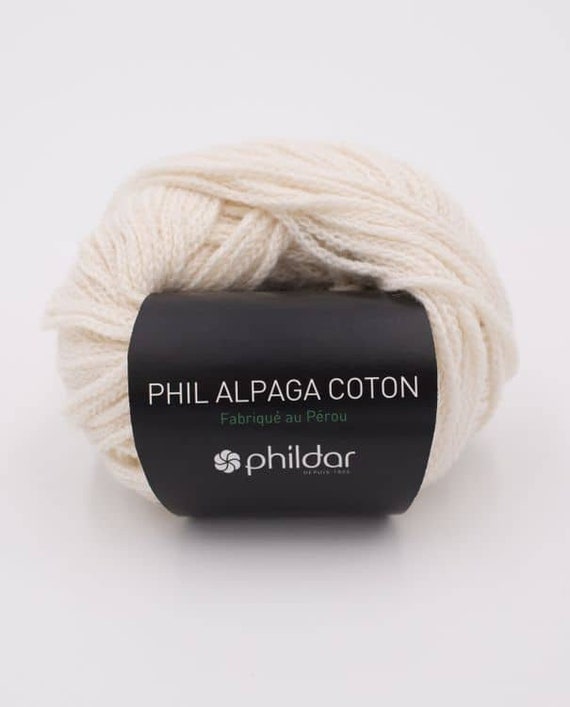 Phil Alpaga Coton Yarn, Alpaca and Pima Cotton Blend
