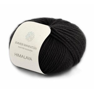 Merino-Kaschmir-Mischung Strickgarn, 9 Solid Colors, Weich, Warm, Baby-freundlich Deep black