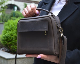 leather crossbody bags for women, handmade leather cross body handbags, small leather crossbody bag, personalized bag, leather purses