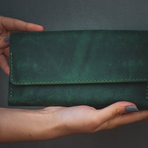 green leather wallet, personalized leather wallet, leather wallet womens, minimalist leather wallet, wallet card, wallet women