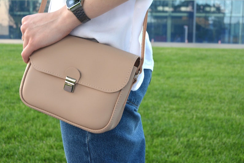 Small Crossbody Purse Leather Cross Body Bags for Women Etsy