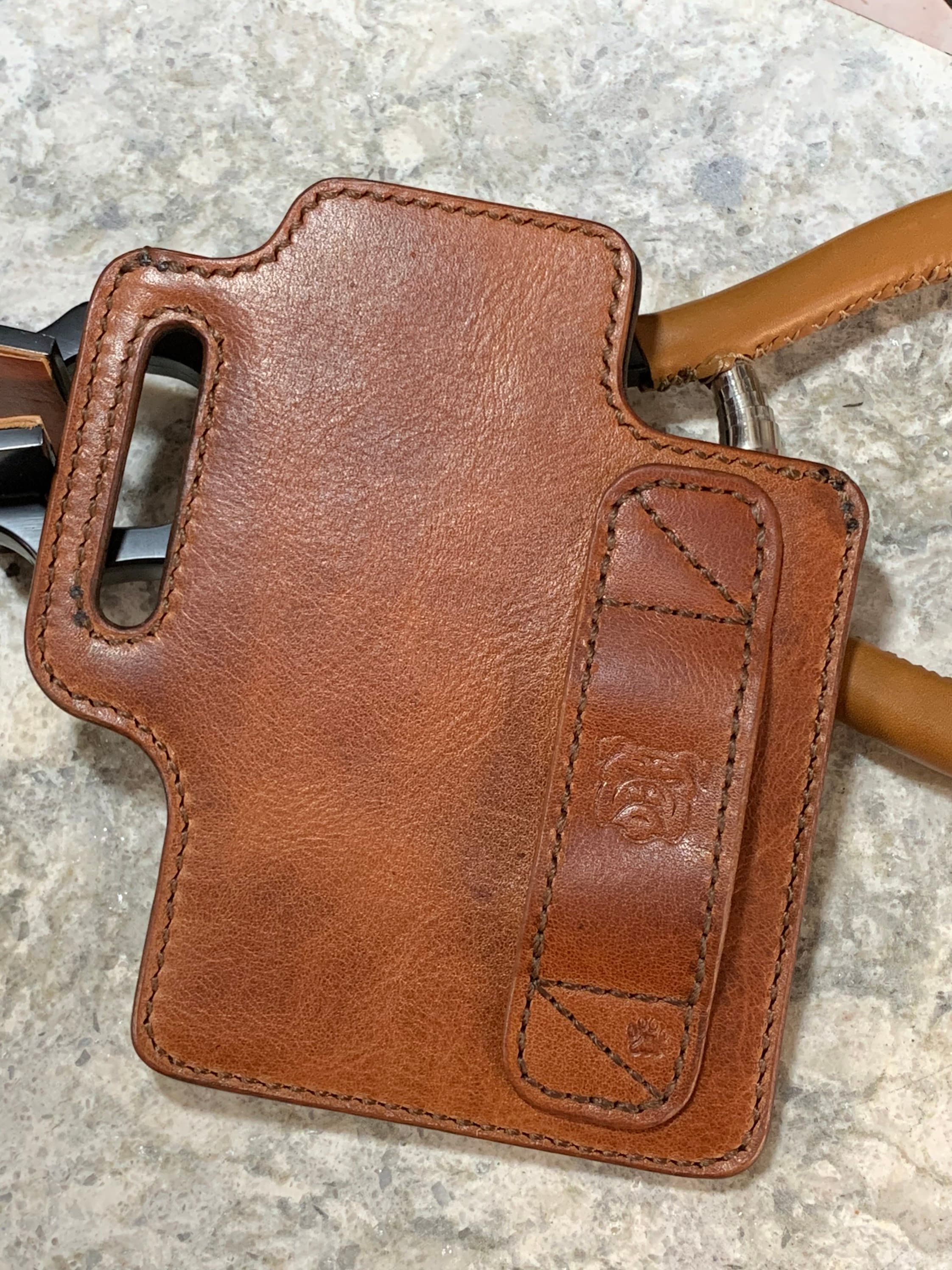 Handmade Leather Iphone Holster Etsy