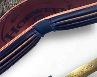 Handmade Horween Shell Cordovan Full Wallet in a choice of colours