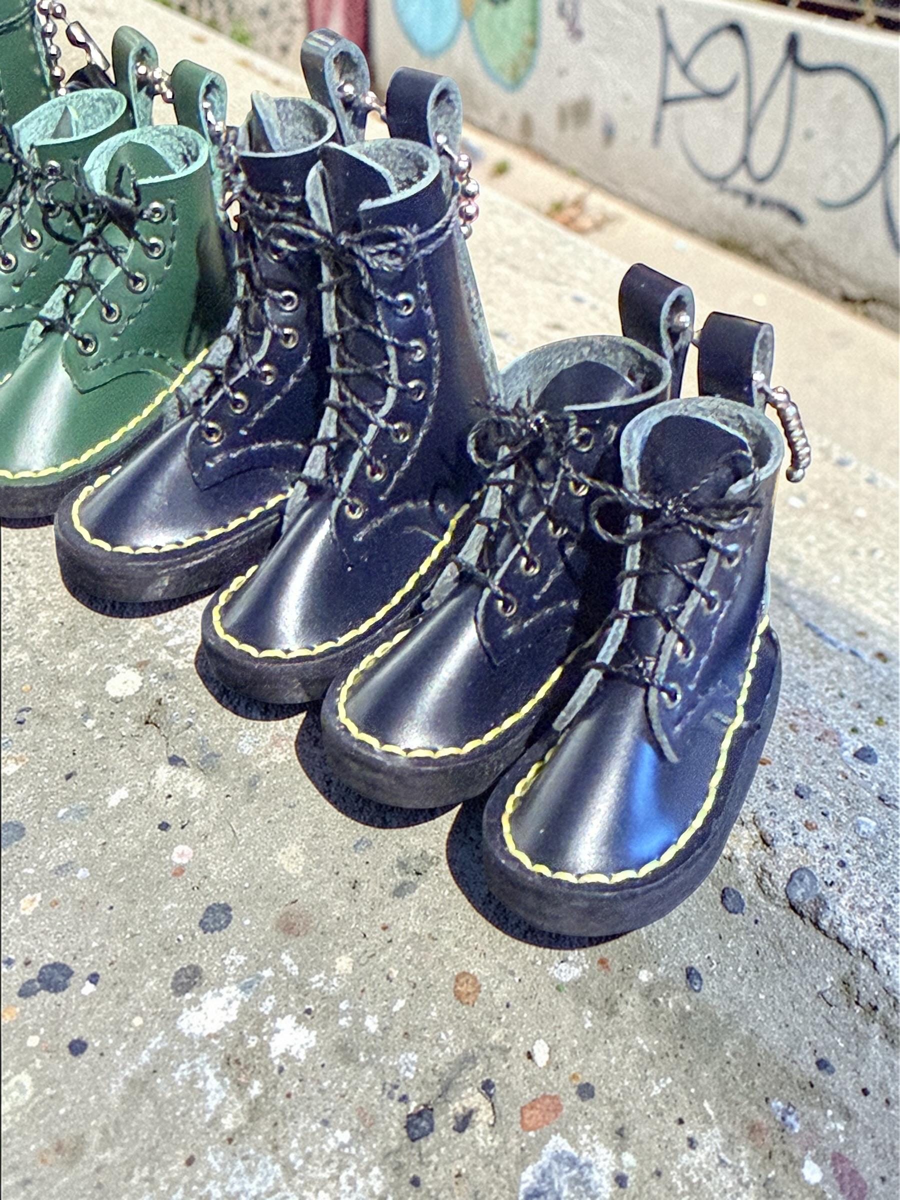 Mini Dr Martens Boots Key Ring Key Chain Bag Hanger Various