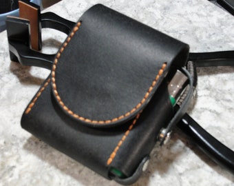 Leather Cigarette Holder with Lighter Compartment/or Without for Standard & SuperKing packets