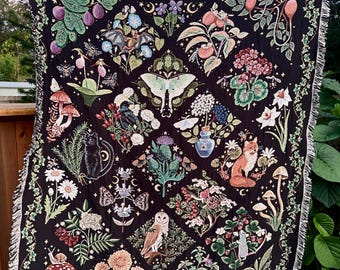 Apothecary’s Workshop | Enchanted Botanical Blanket