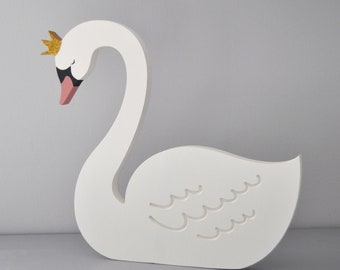 Swan Princess |Swan Nursery Decor | Gift for Girls | Swan Princess