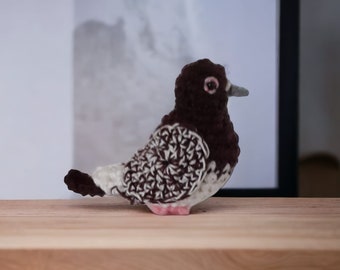 Pigeon keychain.