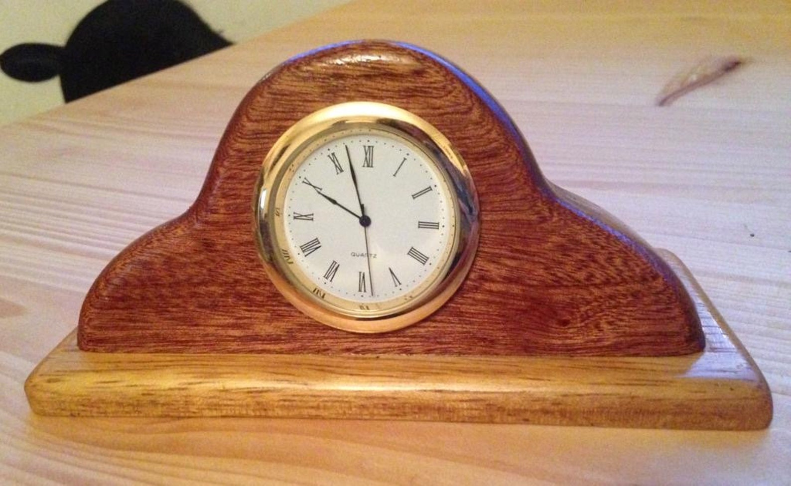 Hardwood Clock / Clock Box/ Desk Clock Etsy
