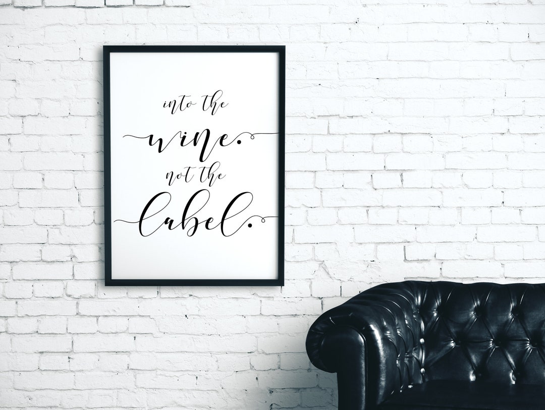 Wine Not the Label David Rose Schitt's Creek Quote Etsy