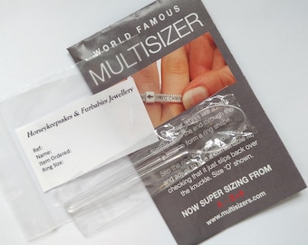 Ring sizer and collection equipment