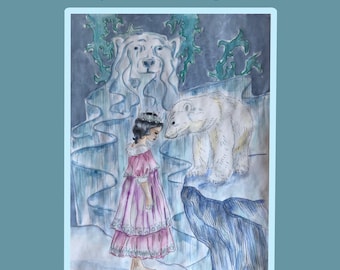 FAIRY TALE Coloring Book I: Printable PDF with 25 Grayscale Hand-Drawn Adult Coloring Pages